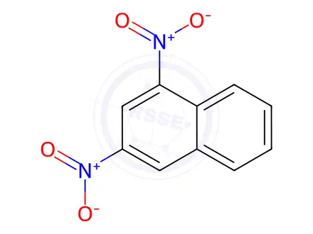 Chemical structure of 1,3-Dinitronaphthalene