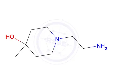 Chemical structure of 1-(2-Aminoethyl)-4-methylpiperidin-4-ol