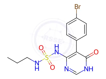 Chemical structure of Macitentan Stage-I Hydroxy Impurity