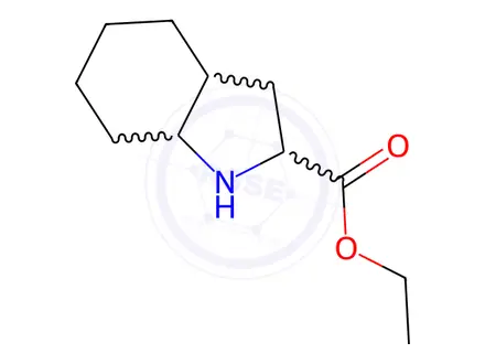 Chemical structure of Ethyl octahydro-1h-indole-2-carboxylate