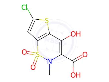 Chemical structure of Lornoxicam Impurity 133