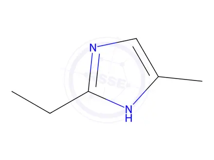 Chemical structure of 2-Ethyl-4-methyl-1H-imidazole