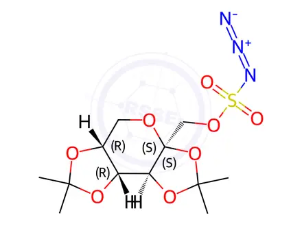 Chemical structure of Topiramate Azidosulfate
