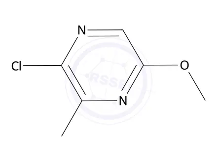 Chemical structure of 2-Chloro-5-methoxy-3-methylpyrazine