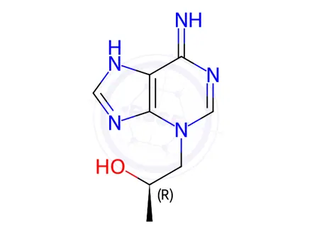 Chemical structure of (R)-1-(6-Amino-3H-purin-3-yl)propan-2-ol