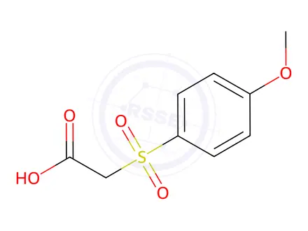 Chemical structure of (4-Methoxy-benzenesulfonyl)-acetic acid