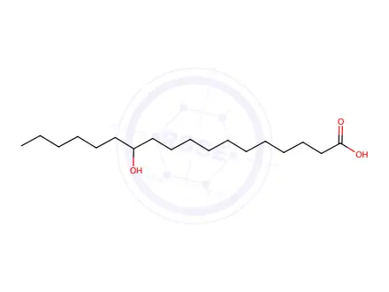 Chemical structure of Octadecanoic acid, 12-hydroxy-, homopolymer, 2-hydroxy-3-[(2-methyl-1-oxo-2-propenyl)oxy]propyl ester
