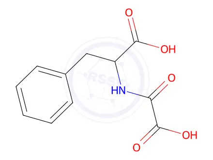 Chemical structure of 2-(Carboxyformamido)-3-phenylpropanoic acid