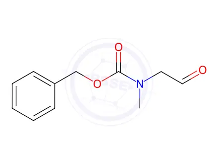 Chemical structure of Benzyl methyl(2-oxoethyl)carbamate