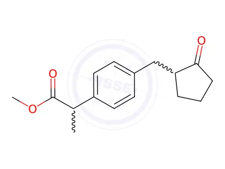 Chemical structure of Loxoprofen Impurity C