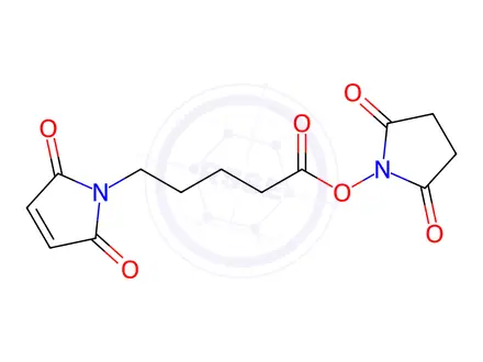 Chemical structure of Mal-C2-NHS ester