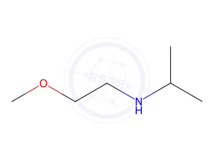 Chemical structure of N-(2-Methoxyethyl)isopropylamine