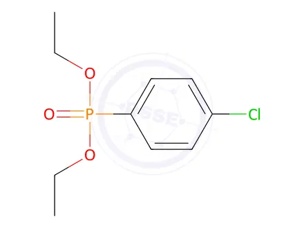 Chemical structure of (4-CHLORO-PHENYL)-PHOSPHONIC ACID DIETHYL ESTER