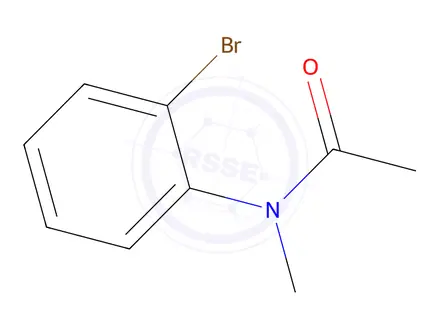Chemical structure of Acetamide, n-(2-bromophenyl)-n-methyl-