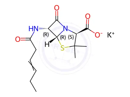 Chemical structure of Benzathine Benzylpenicillin EP Impurity H