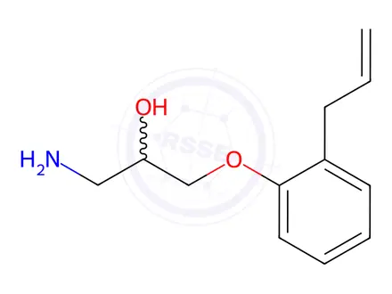 Chemical structure of Alprenolol Impurity 5