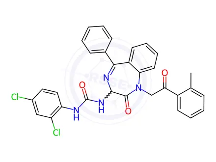 Chemical structure of YM 022 Impurity 121