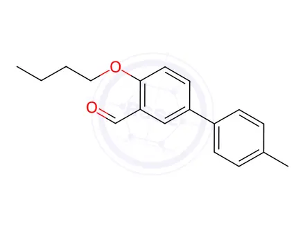 Chemical structure of 4-Butoxy-4-methylbiphenyl-3-carbaldehyde