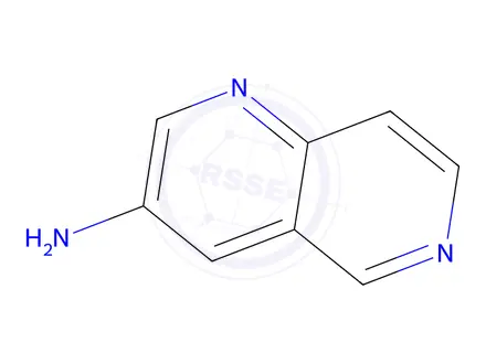 Chemical structure of 1,6-Naphthyridin-3-amine