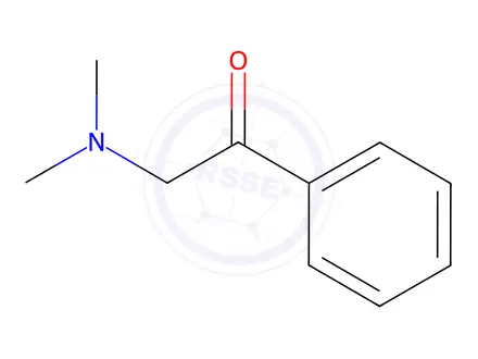Chemical structure of 2-(Dimethylamino)-1-phenylethan-1-one