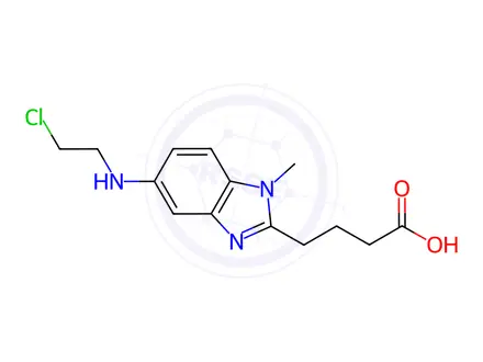 Chemical structure of Bendamustine Impurity A
