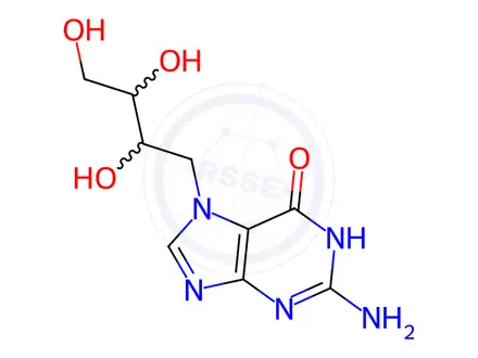 Chemical structure of N7-(2’,3’,4’-Trihydroxybutyl)guanine