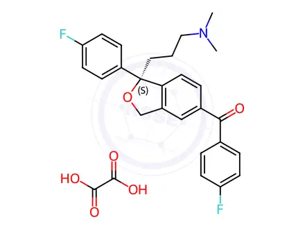 Chemical structure of Citalopram Impurity 16 (Oxalate Salt)