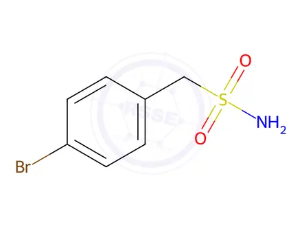 Chemical structure of (4-Bromophenyl)methanesulfonamide