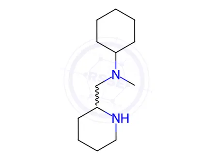 Chemical structure of N-cyclohexyl-N-methyl-N-(piperidin-2-ylmethyl)amine