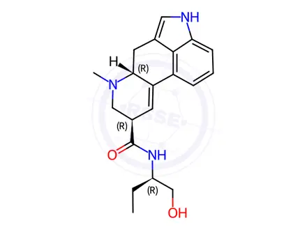 Chemical structure of Methylergometrine Impurity I