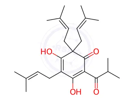 Chemical structure of Phloroglucinol Impurity W