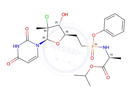 Chemical structure of Sofosbuvir Impurity 71
