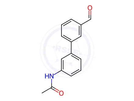 Chemical structure of N-(3'-Formyl[1,1'-biphenyl]-3-yl)acetamide
