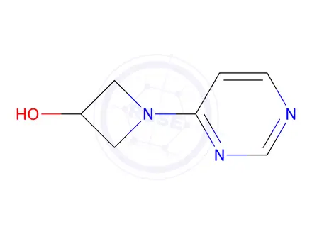 Chemical structure of 1-(pyrimidin-4-yl)azetidin-3-ol