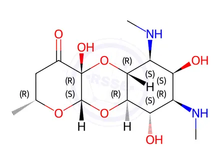 Chemical structure of Spectinomycin Dihydrochloride