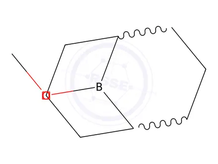 Chemical structure of 9-Methoxy-9-borabicyclo[3.3.1]nonane