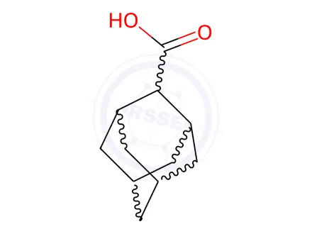 Chemical structure of Adamantane-2-carboxylic Acid