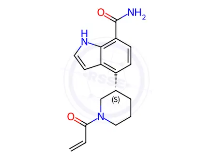 Chemical structure of Elsubrutinib