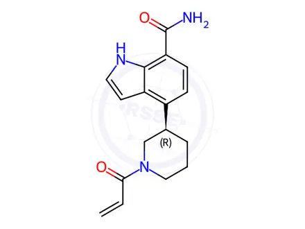 Chemical structure of Elsubrutinib Impurity 1