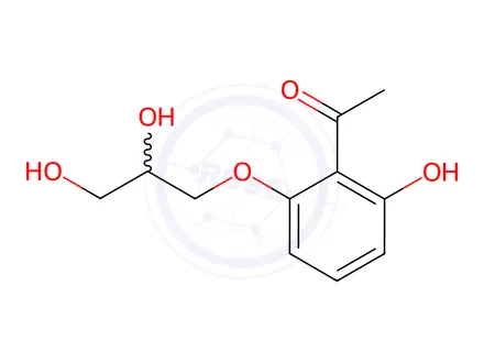 Chemical structure of Sodium cromoglicate Impurity B