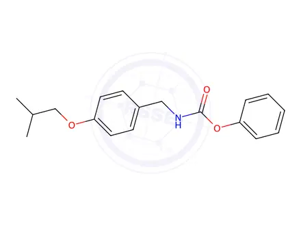 Chemical structure of 4-Isobutoxybenzylamine N-Phenyl Formate