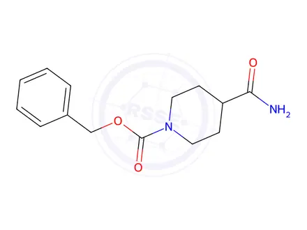 Chemical structure of Benzyl 4-carbamoylpiperidine-1-carboxylate