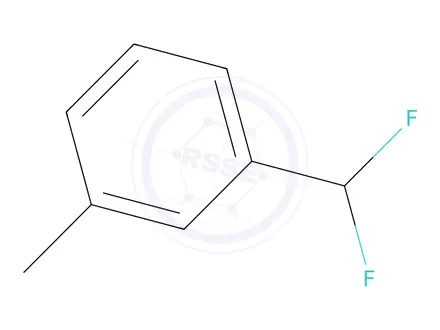 Chemical structure of 1-(Difluoromethyl)-3-methylbenzene