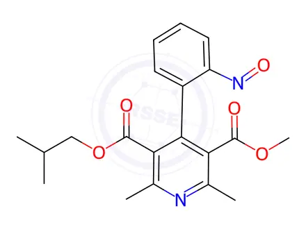 Chemical structure of Nisoldipine Impurity 3 (N-Nitroso Nisoldipine Impurity)