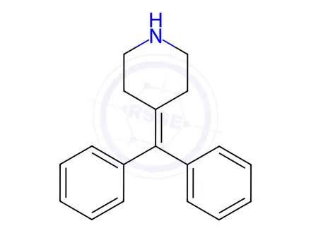 Chemical structure of 4-(Diphenylmethylene)piperidine