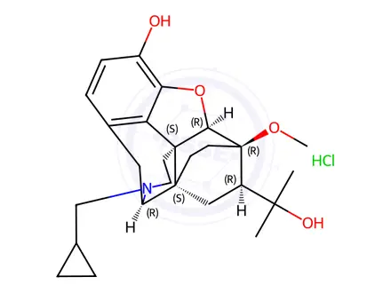 Chemical structure of Diprenorphine Hydrochloride