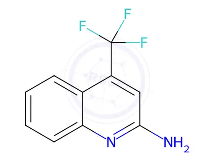 Chemical structure of 4-(Trifluoromethyl)quinolin-2-amine