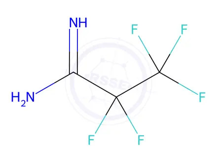 Chemical structure of Pentafluoropropylamidine