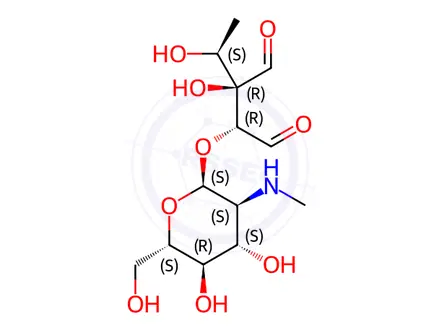 Chemical structure of Streptobiosamine