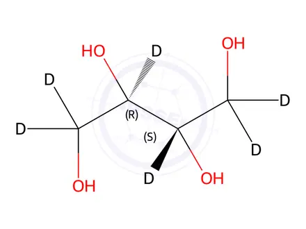 Chemical structure of Erythritol Impurity 12
